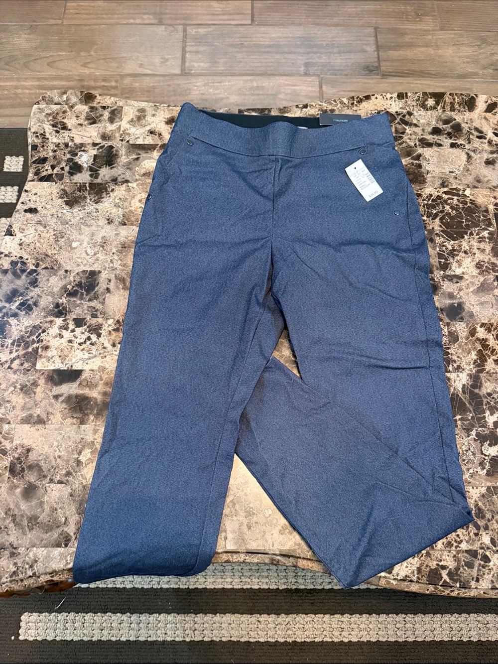 Maurices Navy Blue Ankle Pants